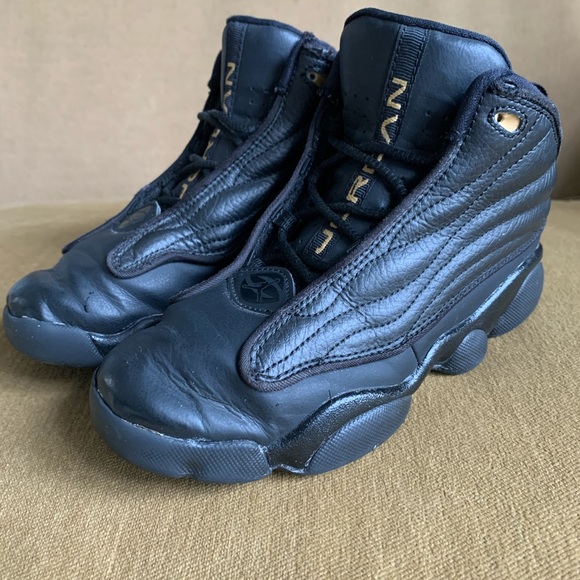 jordan pro strong black and gold release date